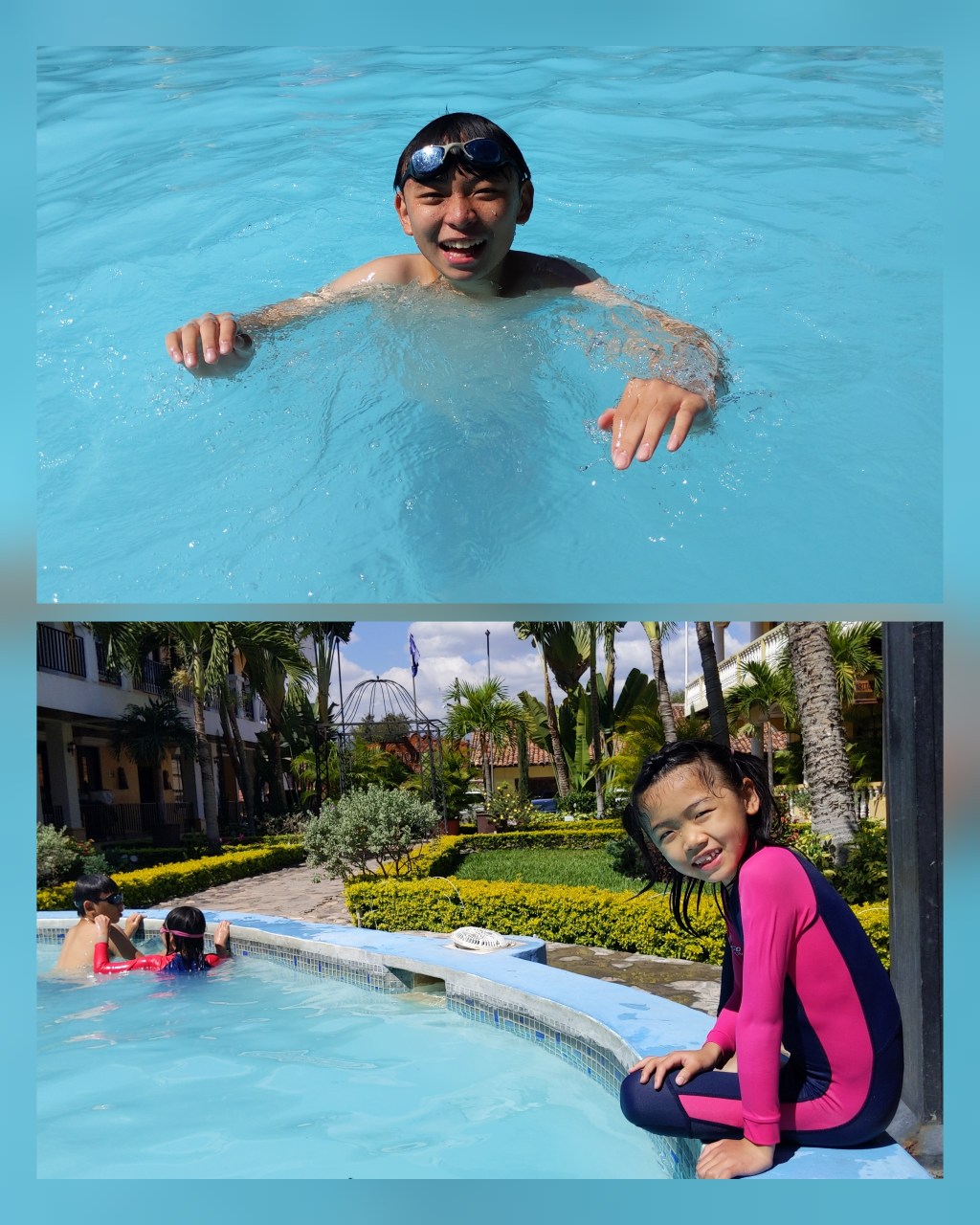 終於可以游泳囉！